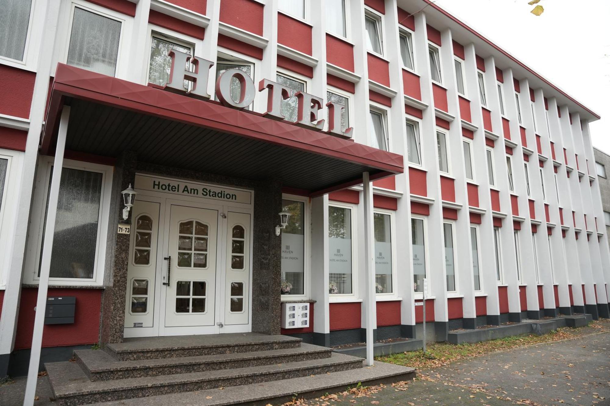 Hotel Am Stadion Leverkusen Exterior foto